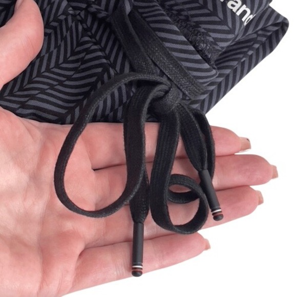 Betabrand Chevron Stripe Dress Yoga Pants Straight Leg Drawstring Size‎ L - Picture 11 of 11